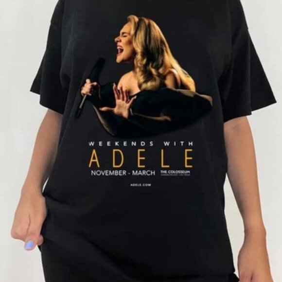 Weekends With Adele World Tour T-Shirt Adele Concert Music Fan Gift Graphic 79 - Picture 1 of 6